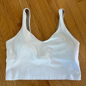 Lululemon Align white tank size 14